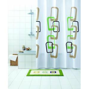 Шторка душевая Bacchetta Quadri 60 Marrone 18